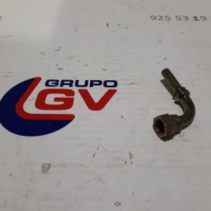 Racord 90 grados JIC - 9/16 para tubo 3/8